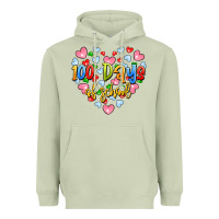 Matcha 100 days of school Heavyweight Hoodie - Artiststas