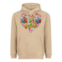 Mushroom 100 days of school Heavyweight Hoodie - Artiststas