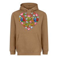 Toasted Coconut 100 days of school Heavyweight Hoodie - Artiststas