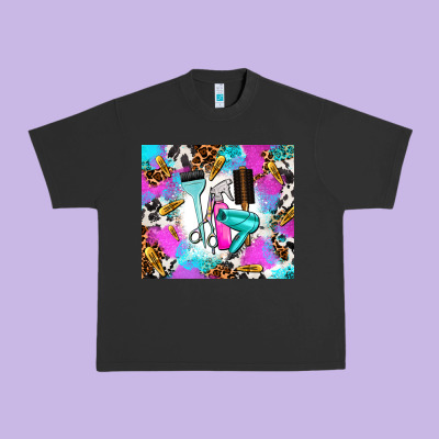 Hair Stylist Urban Heavy Tee Designed By Adodesignshop