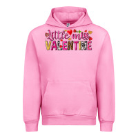 Fuchsia Pink Little miss Valentine Urban Hoodie - HowdyJamesFarm