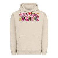 Pigment French Oak Little miss Valentine Urban Hoodie - HowdyJamesFarm