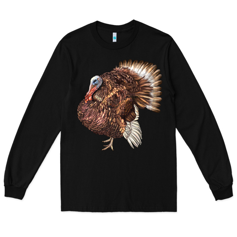 Bourbon Red Turkey Long Sleeve Tee by LillyAllenDesigns | Teevron