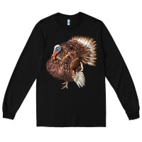Black Bourbon Red Turkey Long Sleeve Tee - LillyAllenDesigns
