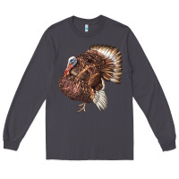 Smoke Bourbon Red Turkey Long Sleeve Tee - LillyAllenDesigns
