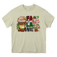 Mossy fa la la la latte Heavy Core Tee - Zillion Design Studio