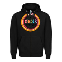 Black kinder crew Zipper Hoodie - MaliasSmallBusiness