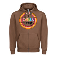 Chestnut kinder crew Zipper Hoodie - MaliasSmallBusiness