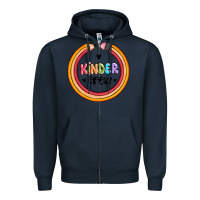Navy kinder crew Zipper Hoodie - MaliasSmallBusiness