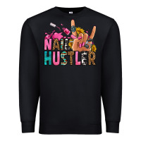 Black nail hustler Premium Sweatshirt - Jasminsmagicworld