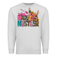 Dove Grey nail hustler Premium Sweatshirt - Jasminsmagicworld