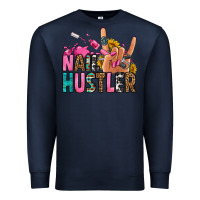 Navy nail hustler Premium Sweatshirt - Jasminsmagicworld