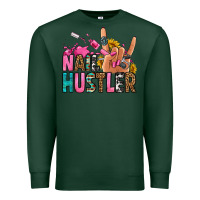 Sports Green nail hustler Premium Sweatshirt - Jasminsmagicworld