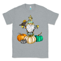 Heather Grey Happy Fall Classic Tee - CowhideDigitalArt