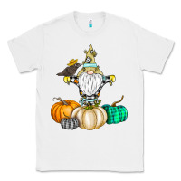 White Happy Fall Classic Tee - CowhideDigitalArt