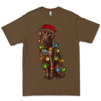 Cacao Christmas labrador retriever Premium Tee - RanaPortraitStore