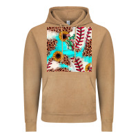 Vintage Camel baseball leopard turquoise cactus sunflower seamless pattern Vintage Hoodie - JahusDesignShop