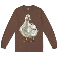 Chestnut american pekin duck Long Sleeve Tee - LillyAllenDesigns