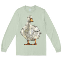 Matcha american pekin duck Long Sleeve Tee - LillyAllenDesigns