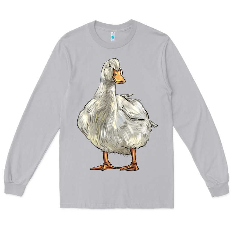 American Pekin Duck Long Sleeve Tee by LillyAllenDesigns | Teevron