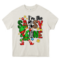 Cream im the sassy one elf Heavy Core Tee - Zillion Design Studio