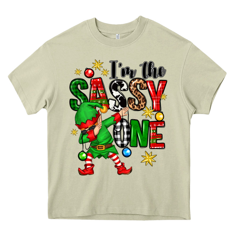 Im The Sassy One Elf Heavy Core Tee by Zillion Design Studio | Teevron