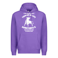 Purple Taurus Horoscope Premium Hoodie - Bettercallsaul