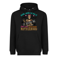 Black some days i rock it some days it rocks me either w Heavyweight Hoodie - Artiststas