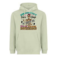 Matcha some days i rock it some days it rocks me either w Heavyweight Hoodie - Artiststas