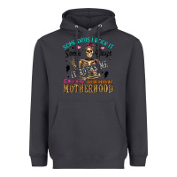 Smoke some days i rock it some days it rocks me either w Heavyweight Hoodie - Artiststas