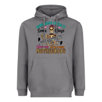 Storm some days i rock it some days it rocks me either w Heavyweight Hoodie - Artiststas