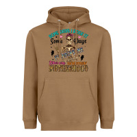 Toasted Coconut some days i rock it some days it rocks me either w Heavyweight Hoodie - Artiststas