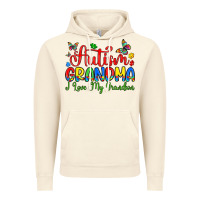 Vintage Artic autism grandma i love my grandson Vintage Hoodie - Artiststas