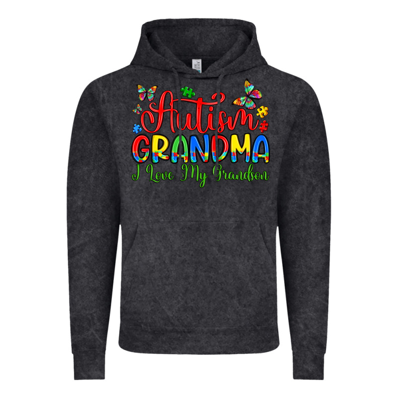 Autism Grandma I Love My Grandson Vintage Hoodie by Artiststas | Teevron