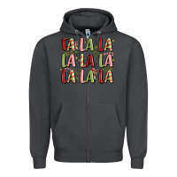 Smoke fa la la la la la la la la Zipper Hoodie - MaliasSmallBusiness
