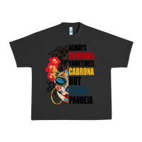Pigment Black always chingona sugar skull Urban Heavy Tee - BundleAndBundleShop