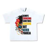 Always Chingona Sugar Skull Urban Heavy Tee | Teevron