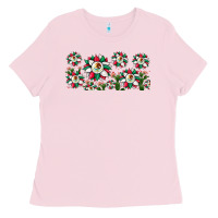Bubblegum Pink mexican flag sunflower Ladies Tee - JahusDesignShop