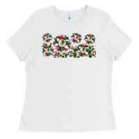 White mexican flag sunflower Ladies Tee - JahusDesignShop