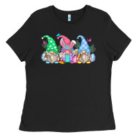 Black easter gnomes Ladies Tee - Zillion Design Studio
