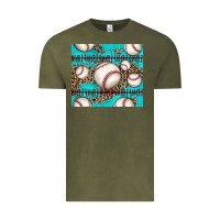 Vintage Olive baseball Vintage Tee - JahusDesignShop