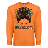 Carrot mom life messy bun Premium Sweatshirt - Jasminsmagicworld