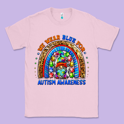 Autism Awareness Gnomes Classic Tee Designed By Barkaloodesign