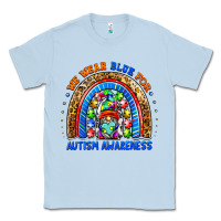 Dusty Blue autism awareness gnomes Classic Tee - BarkalooDesign