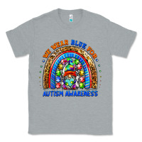 Heather Grey autism awareness gnomes Classic Tee - BarkalooDesign