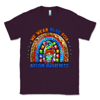 Plum autism awareness gnomes Classic Tee - BarkalooDesign