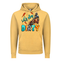 Vintage Mustard let's play dirty Vintage Hoodie - Artiststas