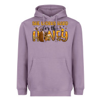 Lavender she works hard for the honey Heavyweight Hoodie - Artiststas