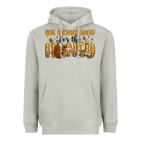 Moon Dust she works hard for the honey Heavyweight Hoodie - Artiststas