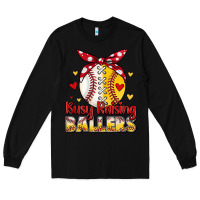 Black busy raising ballers Long Sleeve Tee - JahusDesignShop